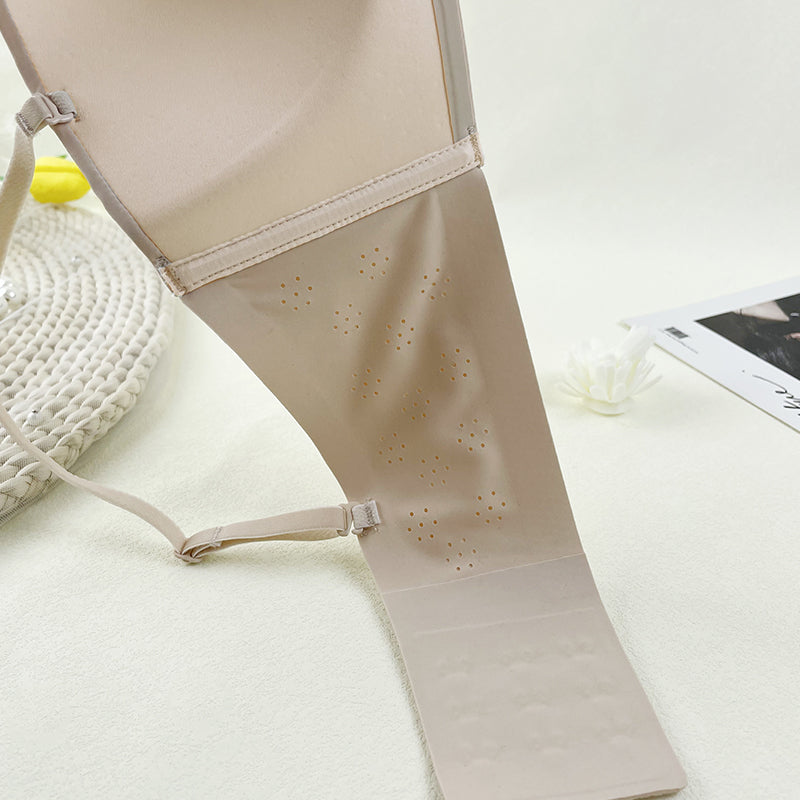 Essential anti-skid strapless underwear for spring and summer, women's small breasts gathered together without marks, invisible wrap bra, thin bra